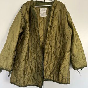 M65 Military Parka Liner - For Fishtail Parka 【VINTAGE - LIKE NEW】